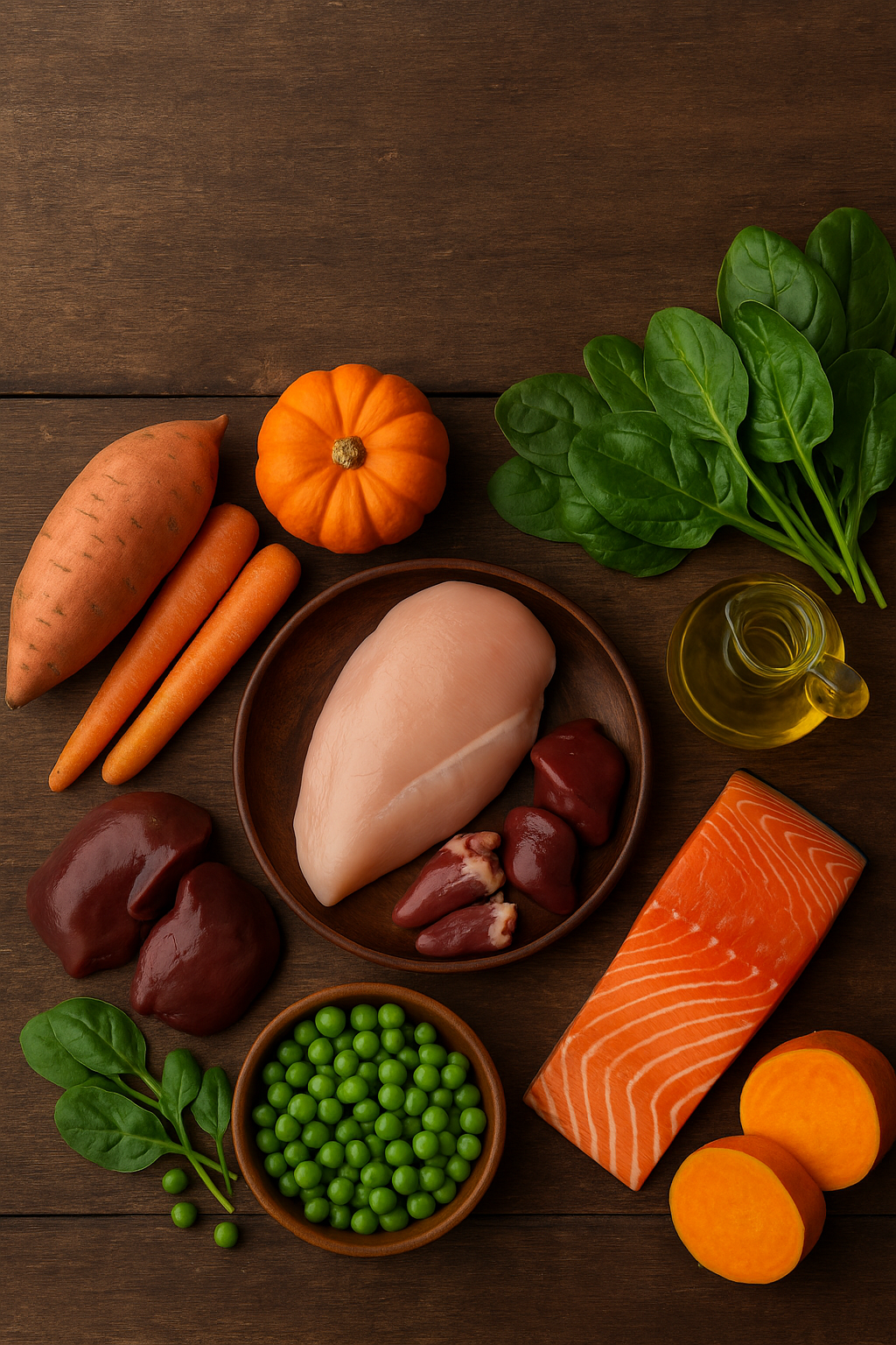 Fresh, human-grade ingredients provide optimal nutrition for your dog